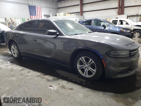 2015 Dodge Charger SE with VIN 2C3CDXBG0FH856606, listed as a Copart auction lot 87711675 with 190,537 mi miles and Salvage Title. Bid and sale history available at carsss.com. Image 4.