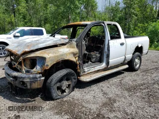 2007 Dodge Ram 2500 SLT with VIN 1D7KS28D37J539664, listed as a Copart auction lot 60873114 with 0 mi miles and Non Repairable. Bid and sale history available at carsss.com. Image 1.