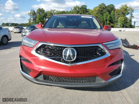 2020 Acura RDX with VIN 5J8TC1H38LL016976, listed as a Copart auction lot 74579114 with 71,195 mi miles and Salvage Title. Bid and sale history available at carsss.com. Image 5.