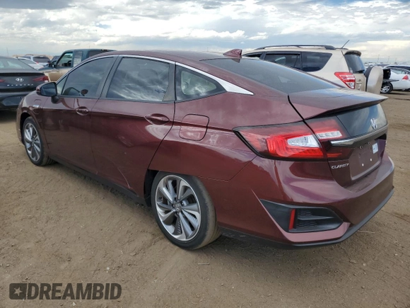 2018 Honda Clarity Plug-In Hybrid Touring with VIN JHMZC5F33JC800285, listed as a Copart auction lot 67211884 with 61,742 mi miles and Clean Title. Bid and sale history available at carsss.com. Image 2.