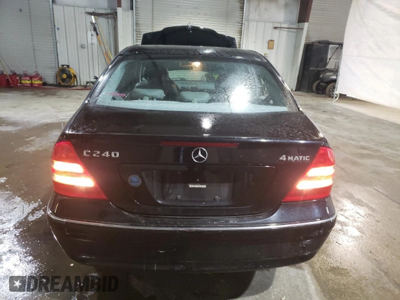 2003 Mercedes-Benz C 240 с VIN WDBRF81J23F370894, выставлен на аукционе Copart как лот 41789815 с пробегом 150 855 миль миль и Чистый • Clean title. История ставок и продаж доступна на DreamBid. Изображение 6.