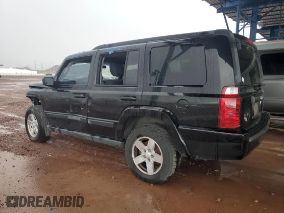 2008 Jeep Commander Sport with VIN 1J8HH48K88C183076, listed as a Copart auction lot 56365665 with 213,270 mi miles and Salvage title. Bid and sale history available at DreamBid. Image 2.