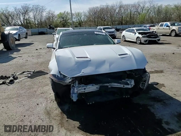 2019 Ford Mustang GT with VIN 1FA6P8CF6K5199362, listed as a Copart auction lot 51521535 with 40,503 mi miles and Salvage Title. Bid and sale history available at DreamBid. Image 10.
