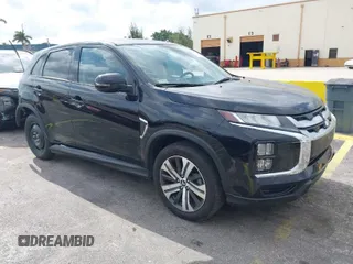 2024 Mitsubishi Outlander Sport S with VIN JA4ARUAU3RU014400, listed as a IAAI auction lot 41983269 with 22,489 mi miles. Bid and sale history available at carsss.com. Image 1.