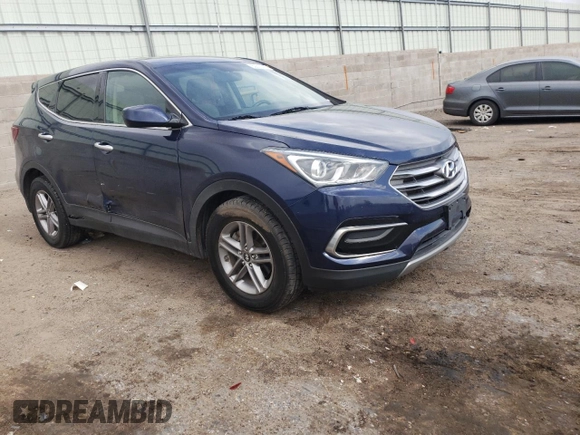 2017 Hyundai Santa Fe 2.4L with VIN 5XYZTDLB0HG452619, listed as a Copart auction lot 60617725 with 100,545 mi miles and Salvage title. Bid and sale history available at DreamBid. Image 4.