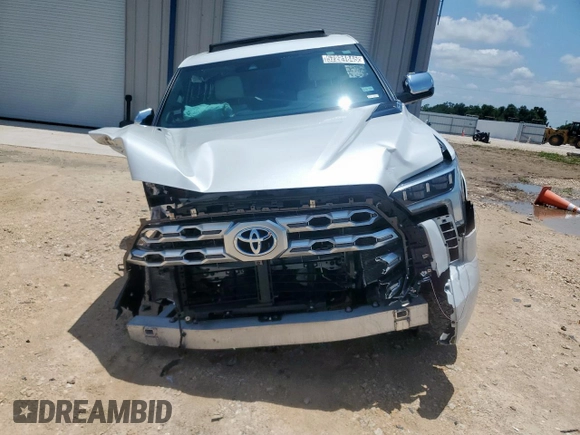 2024 Toyota Tundra 1794 Edition with VIN 5TFMC5DB7RX072710, listed as a Copart auction lot 57221845 with 18,763 mi miles and Clean title. Bid and sale history available at DreamBid. Image 5.