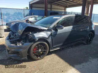 2021 Volkswagen Golf GTI S with VIN 3VW6T7AU1MM007048, listed as a Copart auction lot 50155205 with 29,627 mi miles and Non Repairable. Bid and sale history available at carsss.com. Image 1.