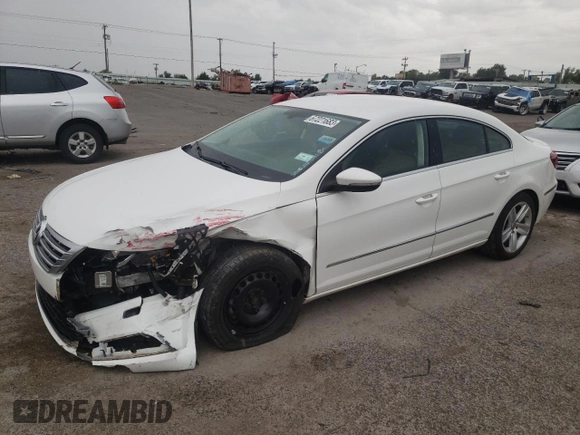 2015 Volkswagen CC R-Line with VIN WVWBN7AN0FE808583, listed as a Copart auction lot 67221683 with 54,048 mi miles. Bid and sale history available at carsss.com. Image 1.