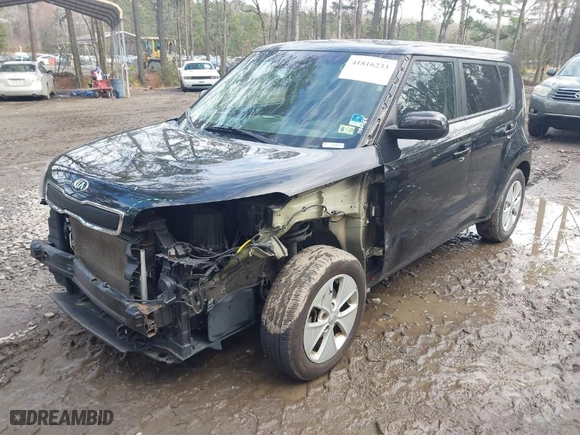 2016 Kia Soul with VIN KNDJN2A25G7408450, listed as a IAAI auction lot 41816233 with NaN miles. Bid and sale history available at carsss.com. Image 2.