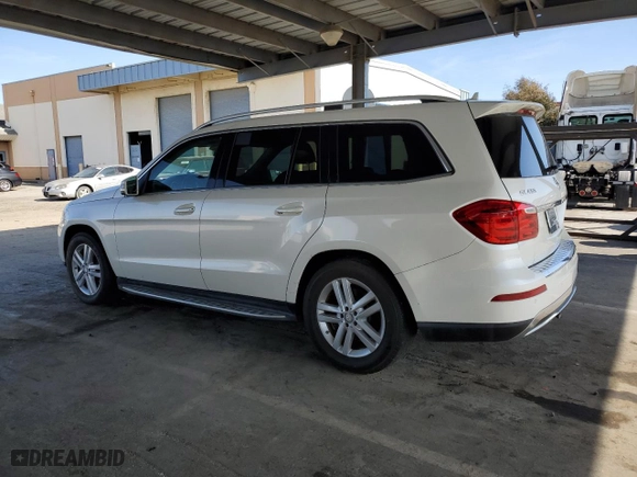 2013 Mercedes-Benz GL-Class GL 450 with VIN 4JGDF7CE7DA256907, listed as a Copart auction lot 50198605 with 117,033 mi miles and Clean Title. Bid and sale history available at carsss.com. Image 2.