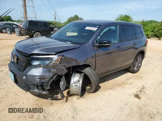 2021 Honda Passport EX-L с VIN 5FNYF8H55MB032479, выставлен на аукционе Copart как лот 54135155 с пробегом 76 589 миль миль и Списание • Salvage title. История ставок и продаж доступна на DreamBid. Изображение 1.