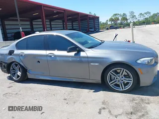 2013 BMW 5 Series 550i xDrive with VIN WBAFU9C54DDY72137, listed as a IAAI auction lot 41794124 with 58,647 mi miles and . Bid and sale history available at carsss.com. Image 13.