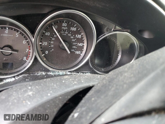 2013 Mazda CX-5 Touring with VIN JM3KE2CE9D0137982, listed as a Copart auction lot 43260805 with 0 mi miles and Salvage Title. Bid and sale history available at carsss.com. Image 9.