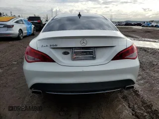 2016 Mercedes-Benz CLA with VIN WDDSJ4EBXGN366820, listed as a Copart auction lot 72882702 with 59,164 mi miles. Bid and sale history available at carsss.com. Image 6.