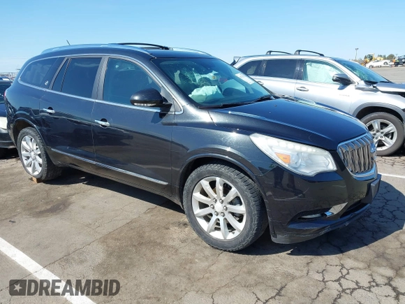 2014 Buick Enclave Premium with VIN 5GAKVCKD6EJ370478, listed as a IAAI auction lot 41774722 with 177,193 mi miles and . Bid and sale history available at DreamBid. Image 1.