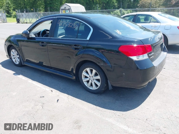 2011 Subaru Legacy Premium with VIN 4S3BMBC65B3217179, listed as a IAAI auction lot 42753230 with 290,179 mi miles and . Bid and sale history available at DreamBid. Image 3.