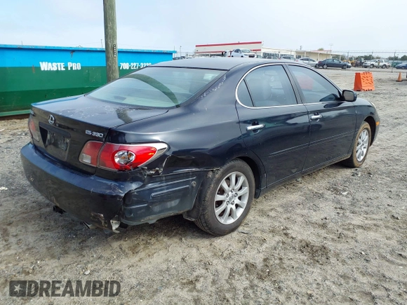 2004 Lexus ES 350 with VIN JTHBA30G145028336, listed as a IAAI auction lot 41753640 with 109,211 mi miles and . Bid and sale history available at DreamBid. Image 4.