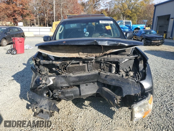 2007 Nissan Pathfinder SE with VIN 5N1AR18W87C644181, listed as a Copart auction lot 82794994 with 0 mi miles and Salvage Title. Bid and sale history available at carsss.com. Image 5.