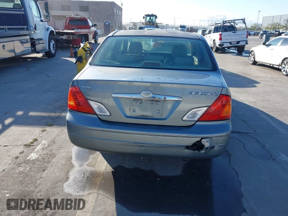 2002 Toyota Avalon XL with VIN 4T1BF28B02U262066, listed as a IAAI auction lot 41896384 with 184,646 mi miles and . Bid and sale history available at DreamBid. Image 6.