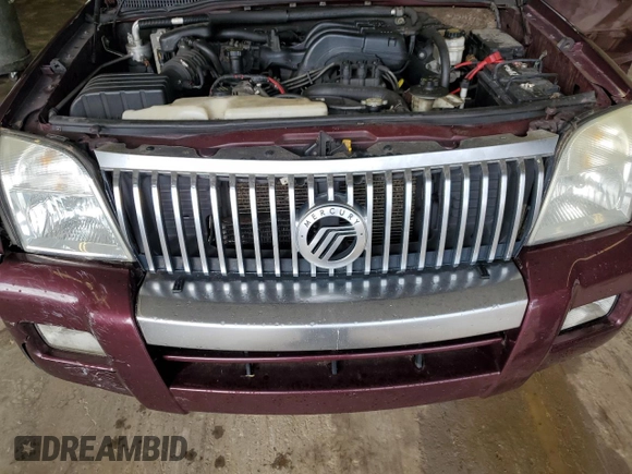 2007 Mercury Mountaineer Premier with VIN 4M2EU48E27UJ03645, listed as a Copart auction lot 60000105 with 225,695 mi miles and Salvage title. Bid and sale history available at DreamBid. Image 12.