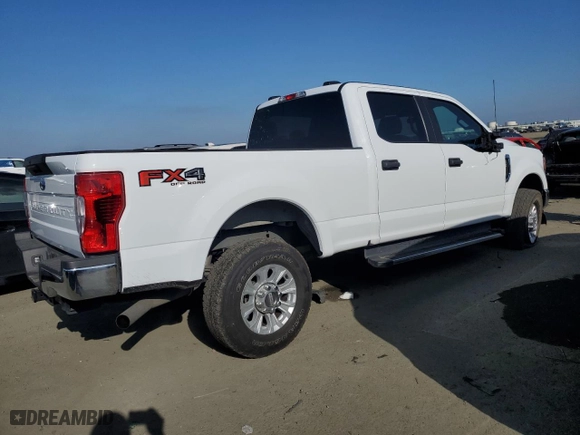 2022 Ford Super Duty F-250 SRW XL with VIN 1FT7W2BN0NEG13523, listed as a Copart auction lot 89325915 with 48,128 mi miles and Salvage Title. Bid and sale history available at carsss.com. Image 3.