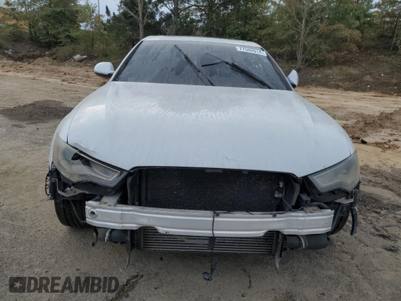 2015 Audi A6 2.0T Premium with VIN WAUCFAFC6FN009913, listed as a Copart auction lot 77592014 with 0 mi miles and Clean Title. Bid and sale history available at carsss.com. Image 5.