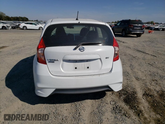 2018 Nissan Note SV with VIN 3N1CE2CP1JL369458, listed as a Copart auction lot 72657324 with 126,693 mi miles and Salvage Title. Bid and sale history available at DreamBid. Image 6.