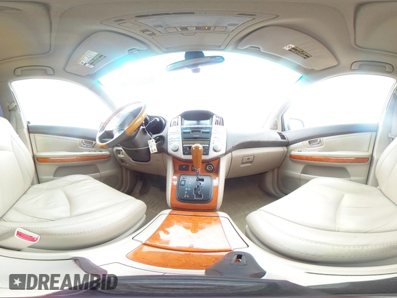 2007 Lexus RX 350 with VIN JTJHK31U872021187, listed as a Copart auction lot 60369145 with 126,093 mi miles and Salvage title. Bid and sale history available at DreamBid. Image 15.