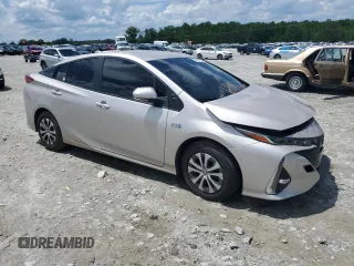 2021 Toyota Prius LE with VIN JTDKAMFPXM3184126, listed as a Copart auction lot 56857675 with 54,676 mi miles and Clean Title. Bid and sale history available at DreamBid. Image 4.
