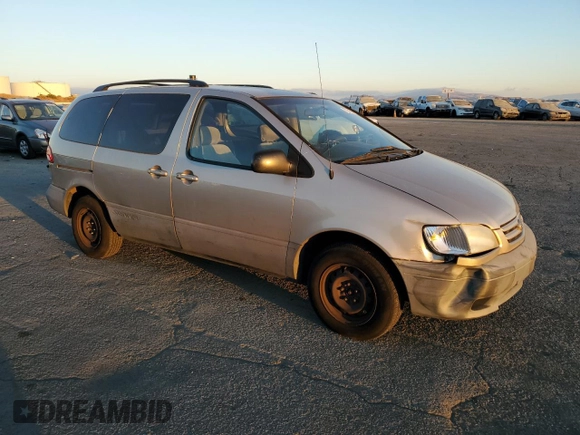 2003 Toyota Sienna CE with VIN 4T3ZF19C23U550972, listed as a Copart auction lot 77042684 with 89,036 mi miles and Clean Title. Bid and sale history available at carsss.com. Image 4.