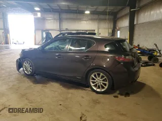2011 Lexus CT 200h with VIN JTHKD5BH4B2043534, listed as a Copart auction lot 52693605 with 218,142 mi miles and Salvage Title. Bid and sale history available at DreamBid. Image 2.