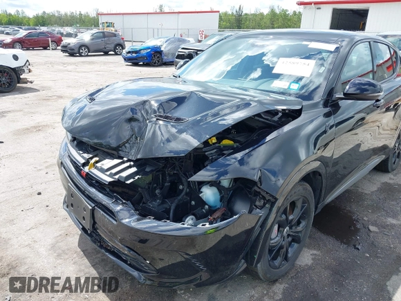 2024 Dodge Hornet R/T with VIN ZACPDFCW9R3A16217, listed as a IAAI auction lot 42589754 with 14,484 mi miles and . Bid and sale history available at DreamBid. Image 18.