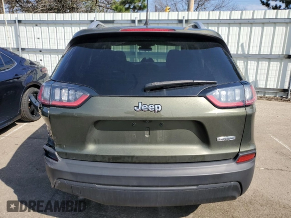 2019 Jeep Cherokee Latitude with VIN 1C4PJLCB0KD448342, listed as a Copart auction lot 51621495 with 86,551 mi miles and Salvage Title. Bid and sale history available at carsss.com. Image 6.