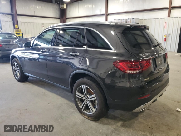 2020 Mercedes-Benz GLC with VIN W1N0G8EBXLF756479, listed as a Copart auction lot 37297973 with 21,110 mi miles. Bid and sale history available at carsss.com. Image 2.
