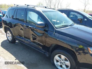 2017 Jeep Compass Sport with VIN 1C4NJCBB8HD134097, listed as a IAAI auction lot 42094456 with 110,967 mi miles and . Bid and sale history available at carsss.com. Image 6.