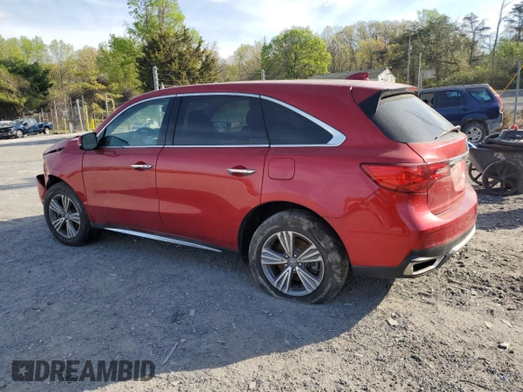 2020 Acura MDX with VIN 5J8YD3H36LL010558, listed as a Copart auction lot 54191905 with 70,163 mi miles and Salvage Title. Bid and sale history available at carsss.com. Image 2.