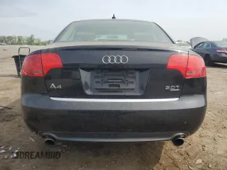 2008 Audi A4 2.0T with VIN WAUDF78E48A021736, listed as a Copart auction lot 54341175 with 184,165 mi miles and Clean Title. Bid and sale history available at carsss.com. Image 6.