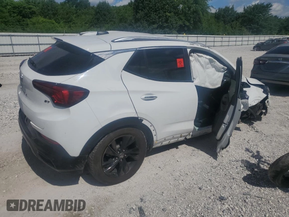 2024 Buick Encore GX Sport Touring with VIN KL4AMESL2RB189565, listed as a Copart auction lot 62191195 with 8,628 mi miles and Non repairable. Bid and sale history available at DreamBid. Image 3.