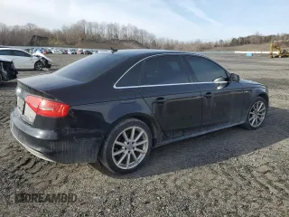 2016 Audi A4 Premium with VIN WAUBFAFL2GN009629, listed as a Copart auction lot 43914155 with 116,431 mi miles and Salvage Title. Bid and sale history available at carsss.com. Image 3.