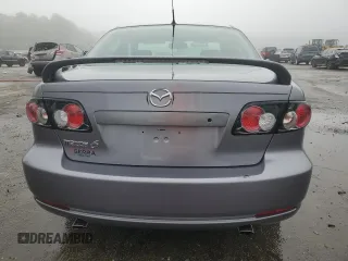 2008 Mazda 6 i Sport VE with VIN 1YVHP80C585M38433, listed as a Copart auction lot 79957794 with 102,642 mi miles and Salvage Title. Bid and sale history available at carsss.com. Image 6.