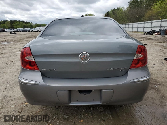 2009 Buick LaCrosse CX with VIN 2G4WC582X91122107, listed as a Copart auction lot 52902525 with 95,085 mi miles and Salvage Title. Bid and sale history available at carsss.com. Image 6.