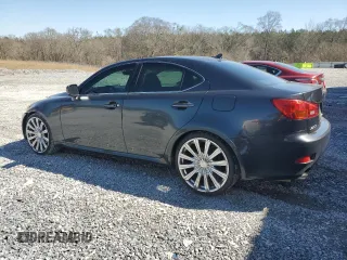 2008 Lexus IS with VIN JTHBK262082069891, listed as a Copart auction lot 48618745 with 184,840 mi miles and Clean Title. Bid and sale history available at carsss.com. Image 2.