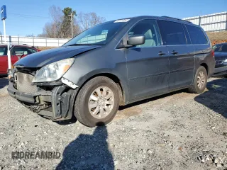2008 Honda Odyssey EX-L with VIN 5FNRL38678B410526, listed as a Copart auction lot 86491384 with 185,279 mi miles and Salvage Title. Bid and sale history available at carsss.com. Image 1.