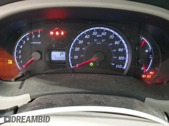 2013 Toyota Sienna LE AAS with VIN 5TDKK3DC5DS286603, listed as a Copart auction lot 56873665 with 195,600 mi miles and Non repairable. Bid and sale history available at DreamBid. Image 9.