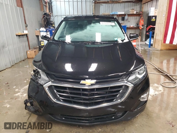 2019 Chevrolet Equinox LT with VIN 2GNAXUEV9K6121154, listed as a Copart auction lot 81939154 with 76,448 mi miles and Salvage Title. Bid and sale history available at DreamBid. Image 5.