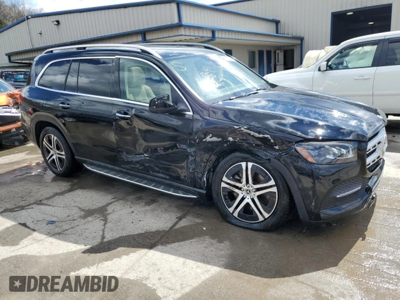 2020 Mercedes-Benz GLS 450 with VIN 4JGFF5KE1LA192120, listed as a Copart auction lot 48614584 with 51,035 mi miles and . Bid and sale history available at DreamBid. Image 4.