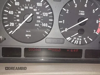 1998 BMW 7 Series with VIN WBAGF8323WDL57406, listed as a IAAI auction lot 42428227 with 93,448 mi miles and . Bid and sale history available at DreamBid. Image 7.