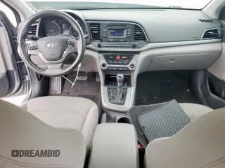2017 Hyundai Elantra SE with VIN 5NPD74LF4HH134559, listed as a Copart auction lot 57276095 with 121,345 mi miles and Salvage title. Bid and sale history available at DreamBid. Image 8.