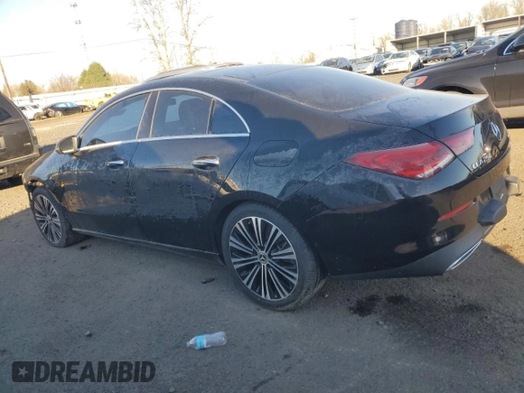2021 Mercedes-Benz CLA 250 z VIN W1K5J4HB3MN192562, wystawiony jako Copart lot #42487615 z przebiegiem 42 600 mil mil oraz Szkoda całkowita • Salvage title. Historia ofert i sprzedaży dostępna na DreamBid. Obrazek 2.
