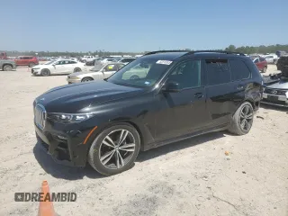 2019 BMW X7 xDrive40i z VIN 5UXCW2C57KLB44100, wystawiony jako Copart lot #52810345 z przebiegiem 89 574 mil mil oraz Szkoda całkowita • Salvage title. Historia ofert i sprzedaży dostępna na DreamBid. Obrazek 1.
